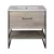 TMP IRON 85 álló fürdőszobabútor - Sanovit ATRIA 9085 porcelán mosdóval - 85 x 45,5cm