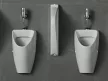 CeraStyle CITY - PISZOÁR - porcelán - HÁTSÓ vízbekötésű - szifonnal - 55 cm x 32 cm