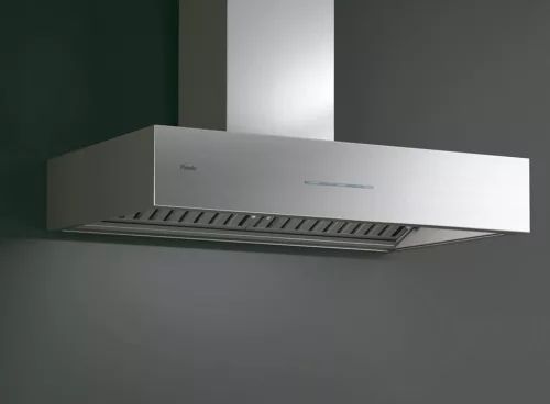 Pando P-1001/120 cm kürtős páraelszívó, inox, EXTRA CSENDES, V.1050