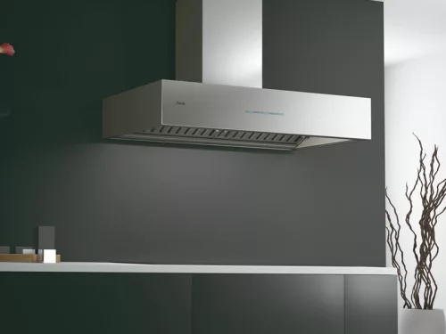 Pando P-1001/120 cm külső motoros kürtős páraelszívó, inox, V.2350