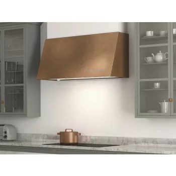   Pando P-2000/120 cm VINTAGE kürtős páraelszívó, vörösréz, EXTRA CSENDES