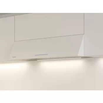   Pando P-2010 /120 cm kürtős páraelszívó, fehér, EXTRA CSENDES