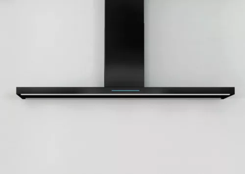 Pando P-861/105 cm szatin fekete fali páraelszívó, EXTRA CSENDES