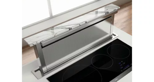 Pando E-320/120 PANELABLE pultból kiem. páraelszívó, érintőszenz., fekete üv., V.950