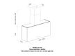 Pando P746/120 cm IX-DEKTON TRILIUM FCLR-AE fali páraelszívó, V. 850