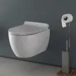 CeraStyle CITY fali WC - perem nélküli - rimless - rejtett szerelésű - 53 cm
