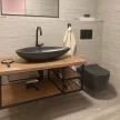 CeraStyle CITY fali WC - MATT FEKETE - rimless - perem nélküli