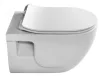 Sanovit BRILLA fali WC - rimless - perem nélküli