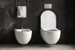 Sanovit BRILLA fali WC - rimless - perem nélküli