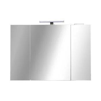   Piramida AKVA Tükrös fürdőszobai szekrény - LED világítással - 100 x 69 x15cm