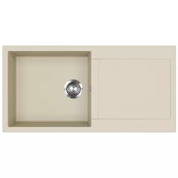 EVIDO CUBO XL 6 S gránit mosogató, 1000 x 500 mm, bézs