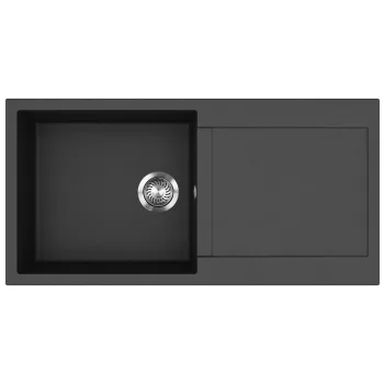 EVIDO CUBO XL 6 S gránit mosogató, 1000 x 500 mm, antracit