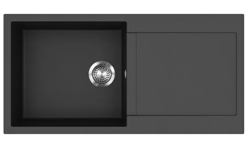 EVIDO CUBO XL 6 S gránit mosogató, 1000 x 500 mm, antracit