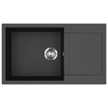   EVIDO CUBO XL 6 S Compact gránit mosogató, 860 x 500 mm, antracit