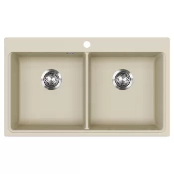 EVIDO QUADRO 9 gránit mosogató, 860 x 510 mm, bézs