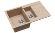 EVIDO CUBO 6 S Compact gránit mosogató, 800 x 500 mm, avena