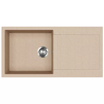 EVIDO CUBO XL 6 S gránit mosogató, 1000 x 500 mm, avena