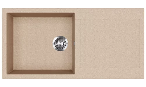 EVIDO CUBO XL 6 S gránit mosogató, 1000 x 500 mm, avena