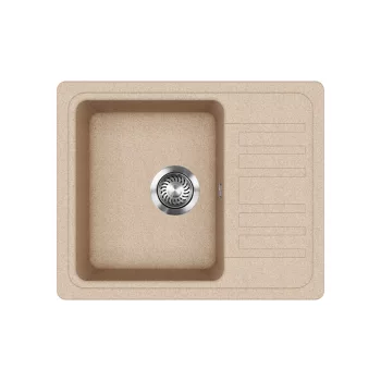   EVIDO HOME 45 S Compact gránit mosogató, 575 x 460 mm, avena