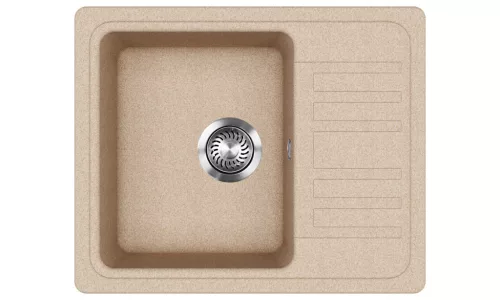 EVIDO HOME 45 S Compact gránit mosogató, 575 x 460 mm, avena
