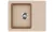 EVIDO HOME 45 S Compact gránit mosogató, 575 x 460 mm, avena