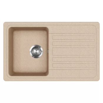 EVIDO HOME 45 S gránit mosogató, 765 x 460 mm, avena