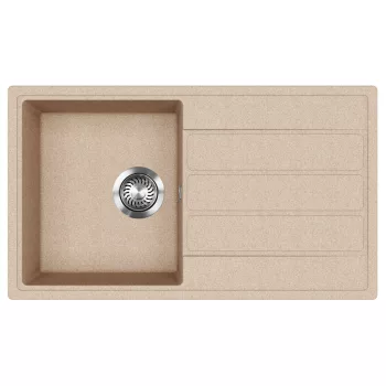 EVIDO EASY 45 S gránit mosogató, 760 x 440 mm, avena