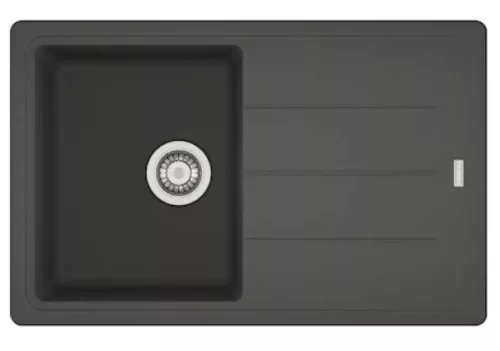 FRANKE BASIS BFG 611-78 grafit Fragranit mosogató automata dugókiemelővel