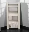 Törölközőszárító radiátor - Viva Platinum Therm - EGYENES - fehér - 400 x 1000 mm