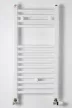 Viva Platinum Therm törölközőszárító radiátor - EGYENES - fehér - 400 x 800 mm