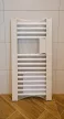 Viva Platinum Therm törölközőszárító radiátor - EGYENES - fehér - 400 x 800 mm