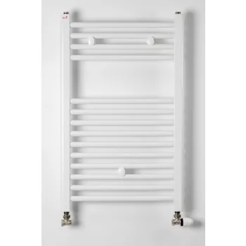   Törölközőszárító radiátor - Viva Platinum Therm - EGYENES - fehér - 500 x 800 mm