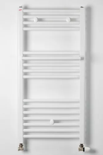 Törölközőszárító radiátor - Viva Platinum Therm - EGYENES - fehér - 600 x 1000 mm