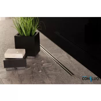 Pestan zuhanyfolyóka Confluo Slim Line 55 cm