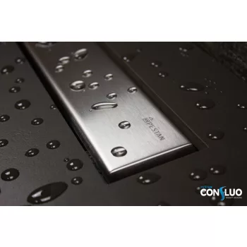   Pestan zuhanyfolyóka Confluo Frameless Line - keret nélküli - 55 cm