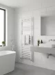 Törölközőszárító radiátor - Viva Platinum Therm - ÍVES - fehér - 600 x 1800 mm