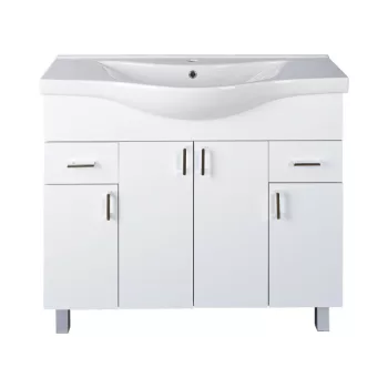   VivaStyle EKONOMIK 100 lábon álló fürdőszobabútor Sanovit ALBATROS 10100 mosdókagyló 99,5x46,5cm