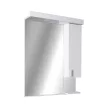 Viva STYLE Tükrös fürdőszobai szekrény LED világítással - JOBBOS szekrénnyel - 65 x 97 x 15 cm