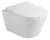 Sanovit SLIM AVVA fali WC + Brilla SLIM L ülőke - perem nélküli - rövid - 49 cm