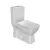 CeraStyle DURU monoblokk WC - WC tartály - öblítőszelep - perem nélküli
