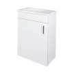 VivaStyle NIKA - fali függesztett - fürdőszobabútor CeraStyle 71100 mosdóval - BALOS - 42 x 24 cm