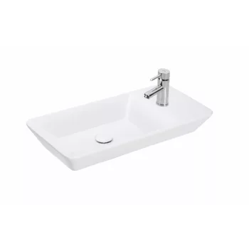   Sanovit - PULTRA ültethető - Top Counter- porcelán mosdó - bal vagy jobb csaplyukas -  - 70 x 35 cm