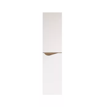   Piramida BETA fali fürdőszoba - állószekrény - ALPINFEHÉR-TÖLGY - 35 x 150 x 30 cm