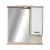 TMP ZX - SONOMA - Tükrös fürdőszobai szekrény LED világítással - 55 x 80 cm