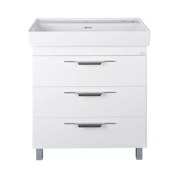   TMP TRIO 60 álló fürdőszobabútor - CeraStyle SHARP - 37100 mosdóval - 60 x 48 cm