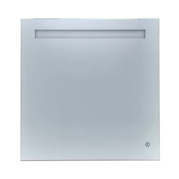   TMP LUX Touch fürdőszobai tükör - LED világítással - érintőkapcsolóval - 60 x 65 cm