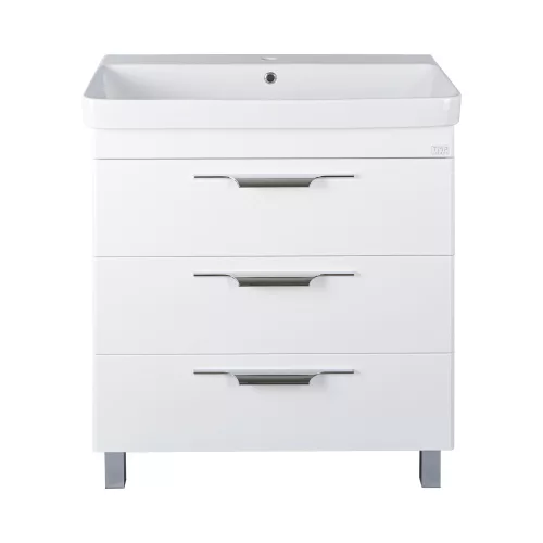 TMP TRIO 80 álló fürdőszobabútor - Sanovit LUXURY - 11080 mosdóval - 80,5 x 46cm