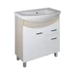 TMP ZX 75 - SONOMA - álló fürdőszobabútor - Sanovit ZENON - 6075 porcelán mosdóval - 75 x 50 cm