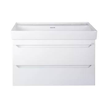   TMP SHARP 100 fali fürdőszobabútor - CeraStyle SHARP - 37600 DUPLA csaplyukas mosdóval - 100 x 48 cm