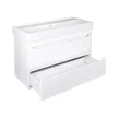 TMP SHARP 100 fali fürdőszobabútor - CeraStyle SHARP - 37600 DUPLA csaplyukas mosdóval - 100 x 48 cm